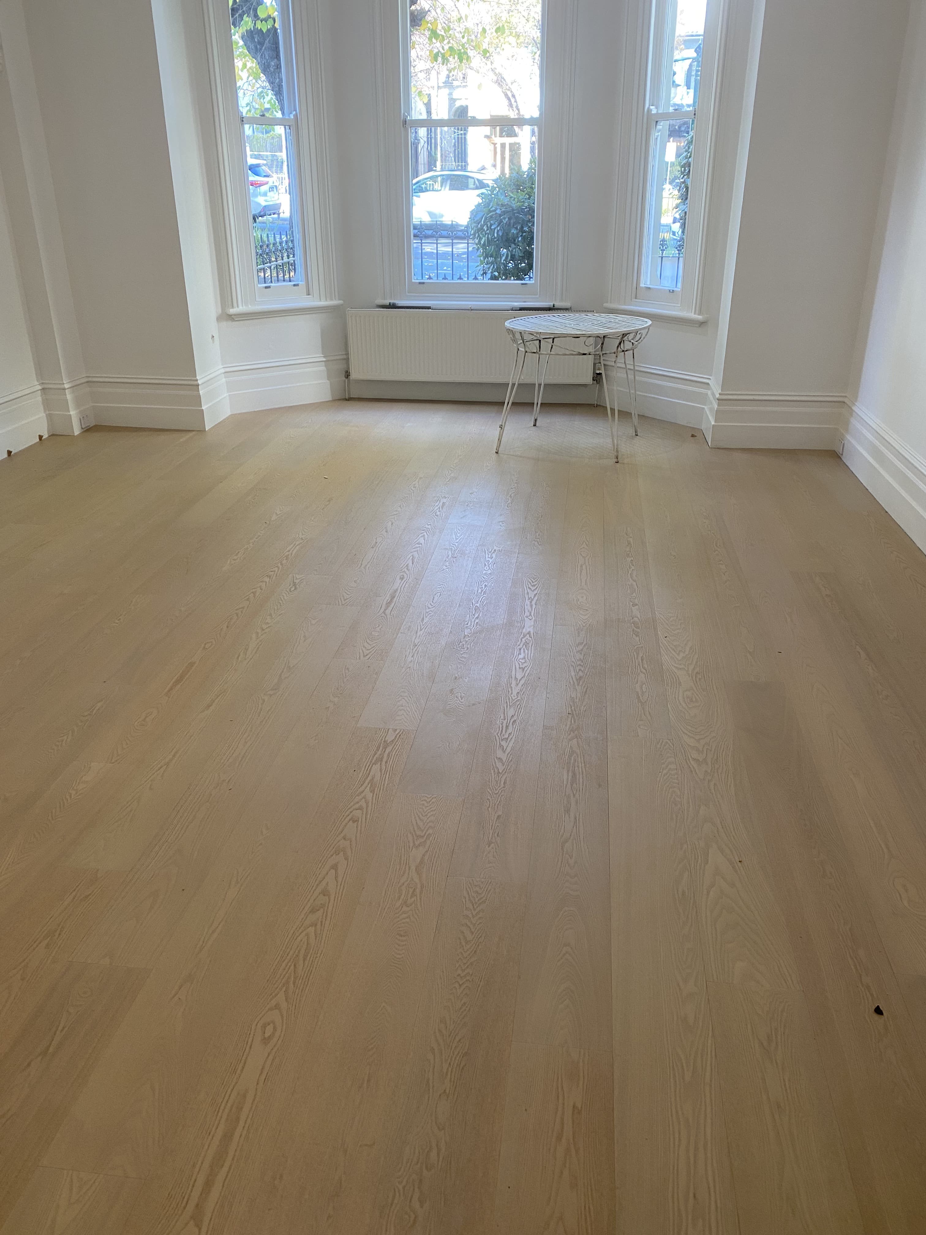 Light natural oak hybrid flooring Victorian home Melbourne